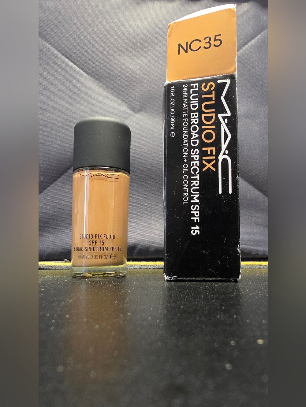MAC Cosmetics Studio Fix Fluid SPF 15 Liquid Foundation – Warm Tan